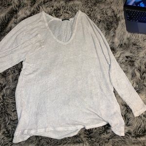 Brandy Melville off the Shoulder Oversized Top